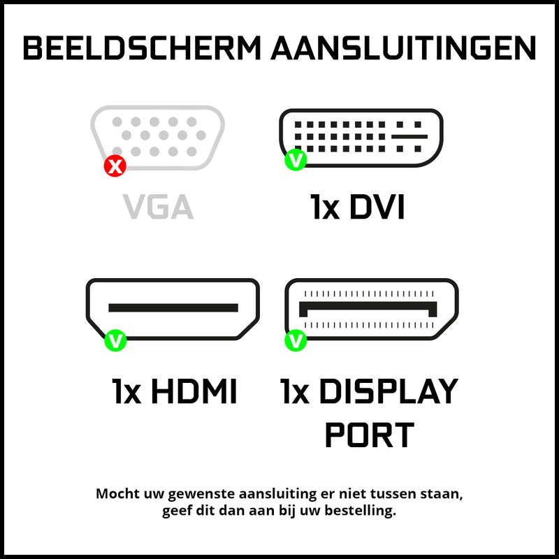 Screenson - Office Set - Z600125 - V1 - (OfficePC.Z600125 + Monitor de 24 pulgadas + teclado + mouse)