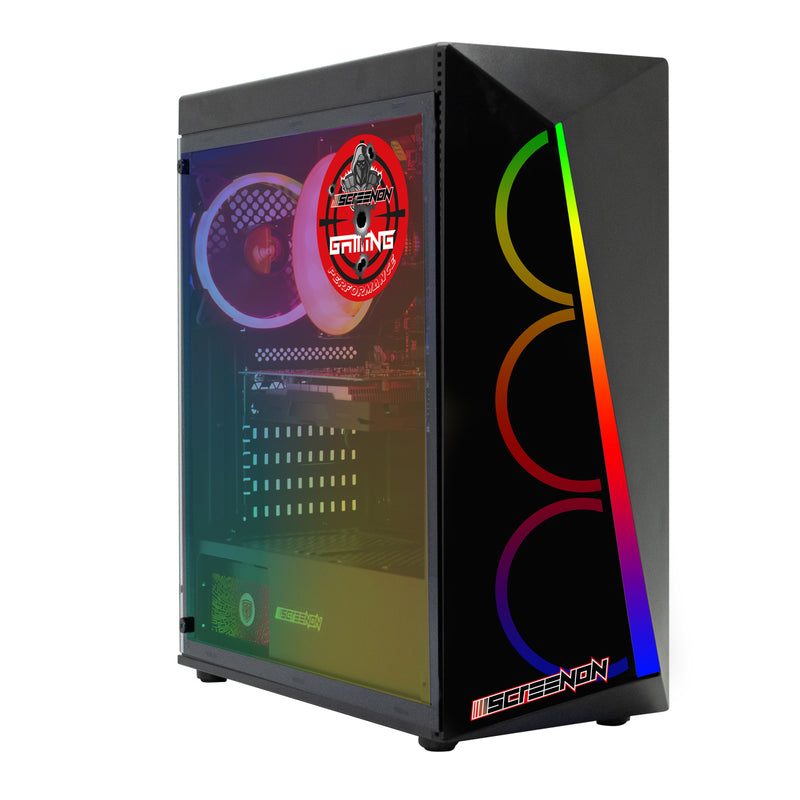 Screenon - Steel - Intel Core i5 - 240 Go SSD - GTX 1650 - GamePc.V34021 - WiFi