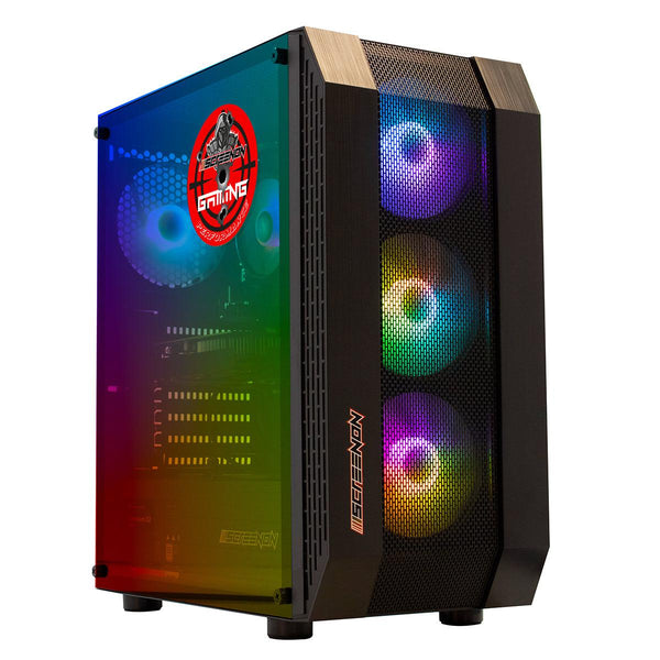 ScreenOn - AMD Ryzen 5 3600 Allround Game Computer / Gaming PC - Geforce GTX 1050 Ti 4GB - 16GB RAM - 240GB SSD - 1TB HDD - Windows 10 - ScreenOn