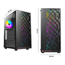 ScreenON - Game Computer / Gaming PC - Ryzen 5 - 500GB M.2 SSD - 16GB RAM - Radeon RX 550 - Game PC TX87428 - Windows 11 - ScreenOn