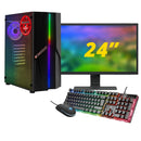 ScreenON - Gaming Set - X10599 - V1 (GamePC.X10599 + 24 Inch Monitor + Toetsenbord + Muis) - ScreenOn