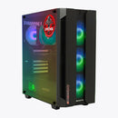 ScreenON - Racing Gaming Set + Aston Martin Flag - F4315027 - (GamePC.F13050 + 27 Inch Monitor + Toetsenbord + Muis + Controller + Gratis Aston Martin Flag) - ScreenOn