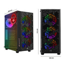 ScreenON - Ryzen 3 - 250GB M.2 SSD - 8GB RAM - Radeon RX 550 - Game PC E723107 - WiFi - ScreenOn